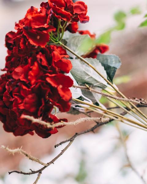 Букет гортензии