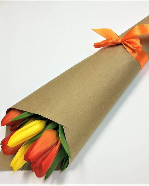 Букет из  7 тюльпанов №2