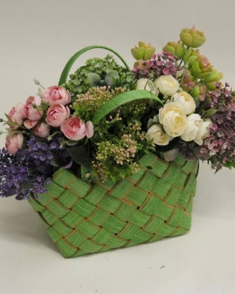 Композиция «Полевое лукошко»