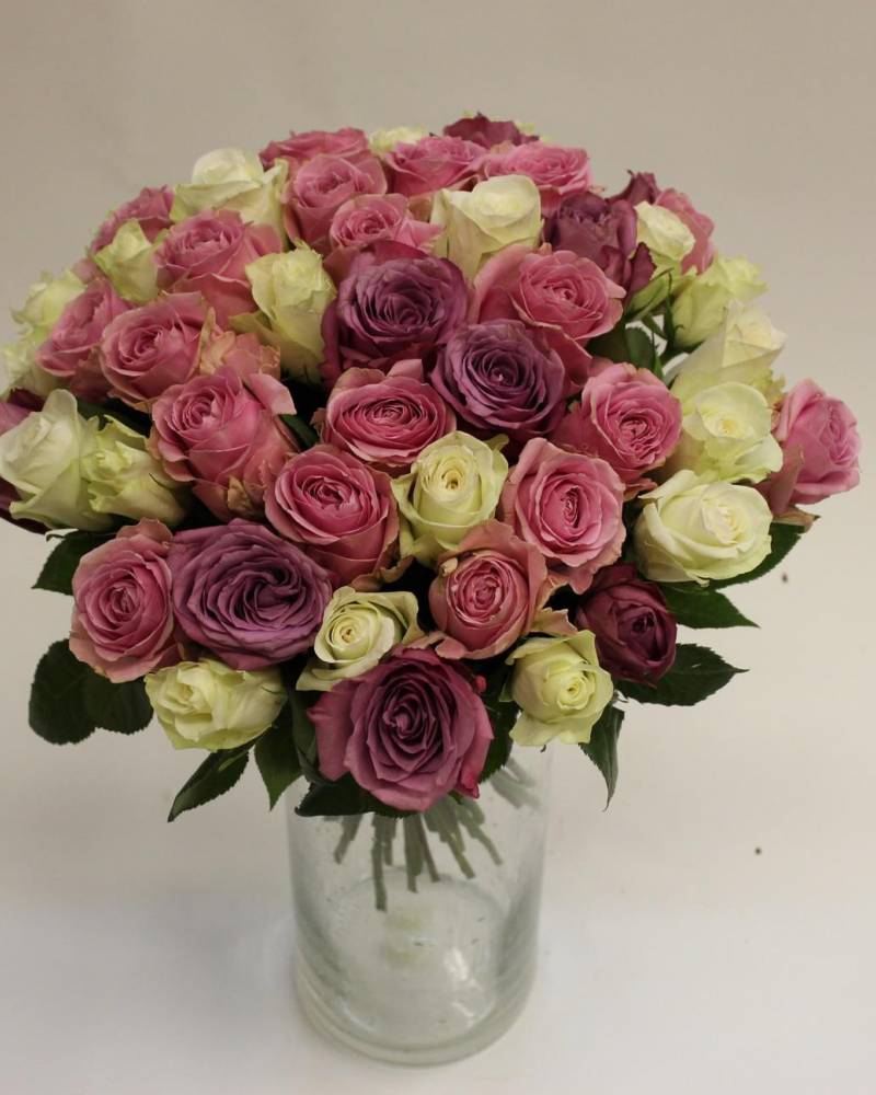 Букет из 51 розы (50см)